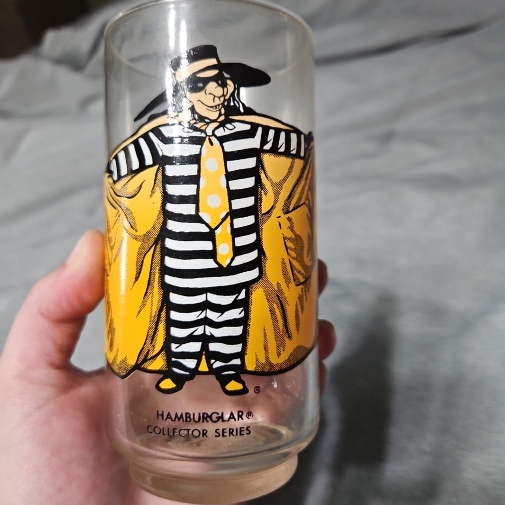 Hamburglar Collector Series Glass